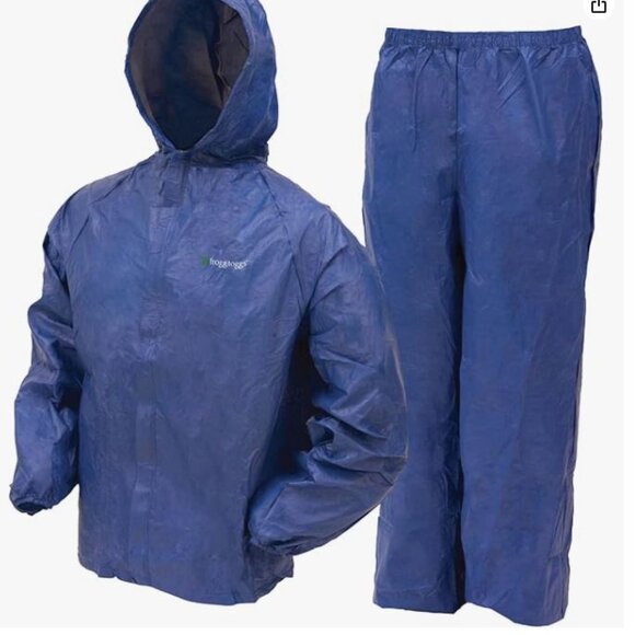 FROGG TOGGS Youth Ultra-Lite2 Waterproof Breathable Rain Suit - Picture 1 of 7